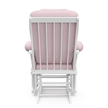 Storkcraft Tuscany Glider & Ottoman Set - Stylish Nursery Rocker