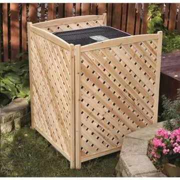 CASTLECREEK Stylish Air Conditioner Fence Screen for Privacy