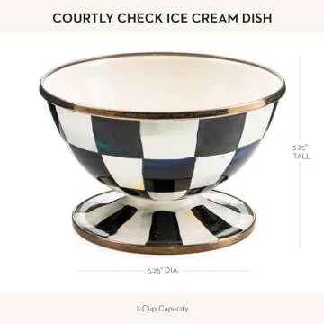 MACKENZIE-CHILDS Enamel Ice Cream Bowl for Celebrations