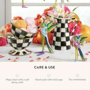 MACKENZIE-CHILDS Enamel Ice Cream Bowl for Celebrations