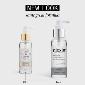 Nioxin Density Defend Diamax Advanced Hair Thickening Serum | With Caffeine, Niacinamide & Panthenol | For Thicker, Fuller-Looking Hair | 3.38 Fl Oz