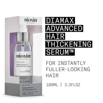 Nioxin Density Defend Diamax Advanced Hair Thickening Serum | With Caffeine, Niacinamide & Panthenol | For Thicker, Fuller-Looking Hair | 3.38 Fl Oz