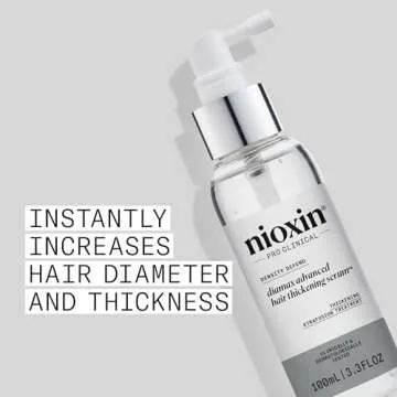 Nioxin Density Defend Diamax Advanced Hair Thickening Serum | With Caffeine, Niacinamide & Panthenol | For Thicker, Fuller-Looking Hair | 3.38 Fl Oz