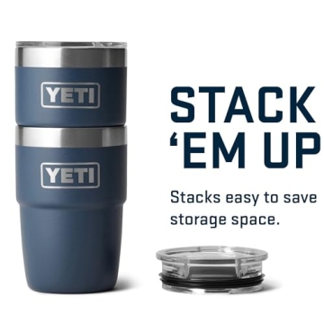 YETI Rambler 8 oz Insulated Coffee Mug with Lid