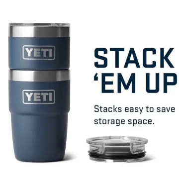 YETI Rambler 8 oz Insulated Coffee Mug with Lid