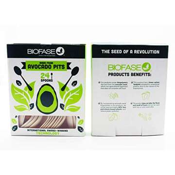 Biofase Spoon - Avocado Seed Cutlery