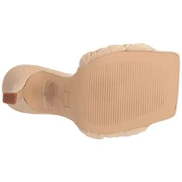 Marc Fisher LTD Women's Draya Heeled Sandal, Light Sand 270, 8