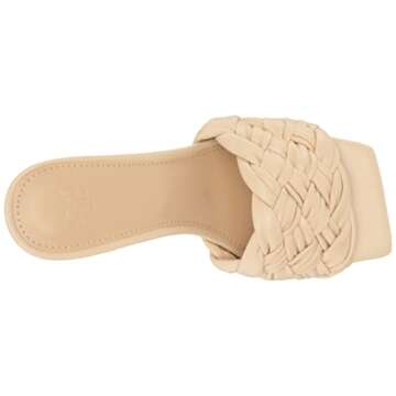 Marc Fisher LTD Women's Draya Heeled Sandal, Light Sand 270, 8