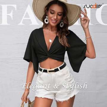 SUOSDEY Versatile Women Leather Belts with Stylish Gold Buckle for Every Outfit