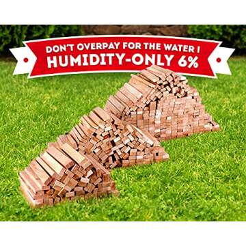 Zorestar Kindling Wood fire Starter Sticks 200-300 pc - 100% Eco-Friendly Kiln Dried Firewood Fire Starters for Fireplace, Campfire, BBQ, Wood Stoves, Camping Natural Firestarters Better Than Fatwood