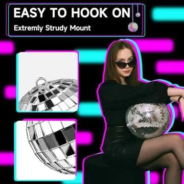 54 Pcs Disco Ball Set for Party & Event Decor