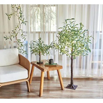 Elegant LITBLOOM 6FT Olive Garland with Timer