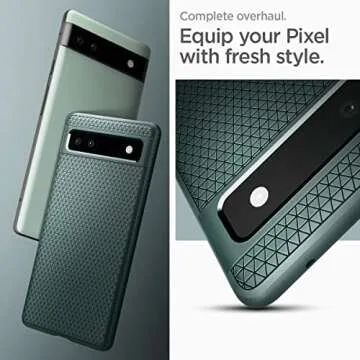 Spigen Liquid Air Case for Pixel 6a - Stylish Protection