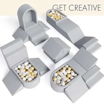 ZICOTO Fun Climbing Toy Set for Toddlers 1-3 Years