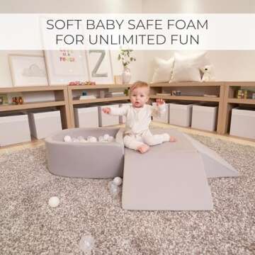 ZICOTO Fun Climbing Toy Set for Toddlers 1-3 Years