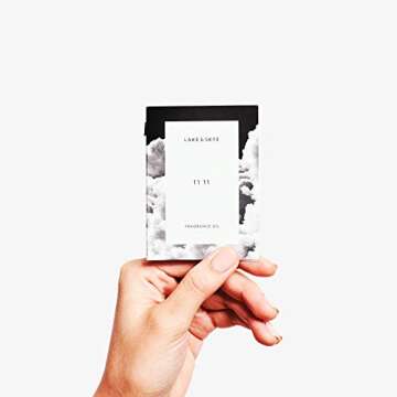 Lake & Skye 11 11 Fragrance Oil, 0.04 fl oz (1.2 ml) - Clean, Sheer, Uplifting Scent