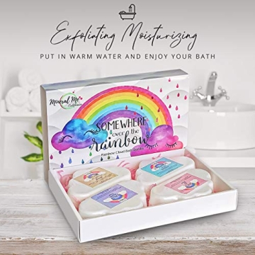 Enchanting Rainbow Cloud Bath Bombs for All Ages