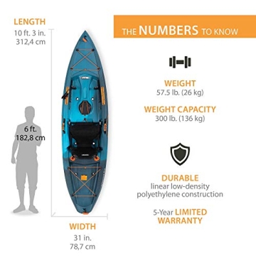 Lifetime Tamarack Pro 103 Sit-On-Top Fishing Kayak