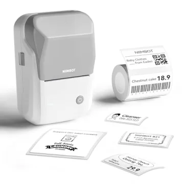 NIIMBOT B1 Label Maker Machine with Tape, Thermal Label Printer Easy to Use for Office, Home, Busine...