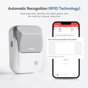 NIIMBOT B1 Label Maker Portable Thermal Printer