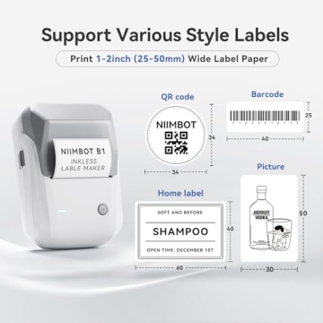 NIIMBOT B1 Label Maker Portable Thermal Printer