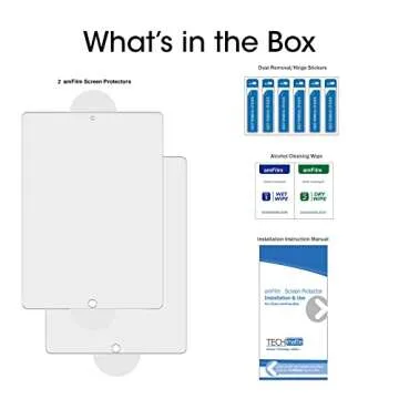 amFilm Tempered Glass Screen Protector for iPad Air 3 & Pro 10.5"