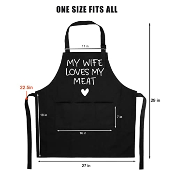 Funny Husband Apron for Cooking Enthusiasts