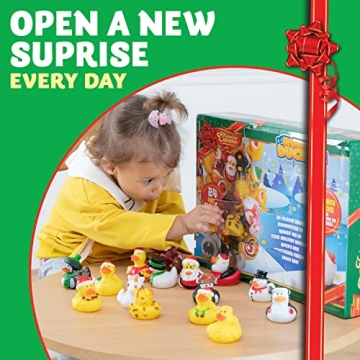 JOYIN Advent Calendar - 24 Rubber Ducks for Kids