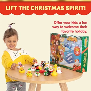 JOYIN Advent Calendar - 24 Rubber Ducks for Kids