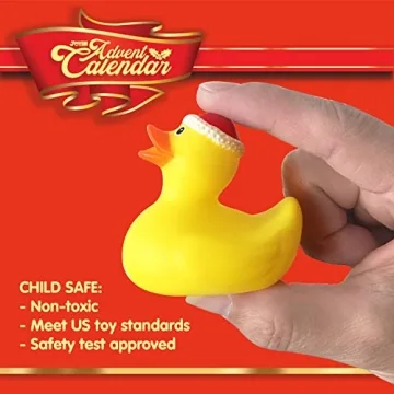 JOYIN Advent Calendar - 24 Rubber Ducks for Kids