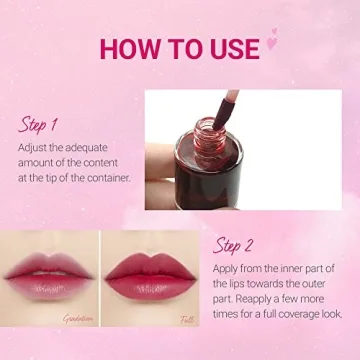 ETUDE Dear Darling Water Tint Cherry Ade Set for Vibrant Color