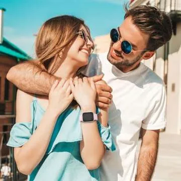 Posharra Silicone Apple Watch Bands - Colorful, Comfortable, and Durable for All Sizes