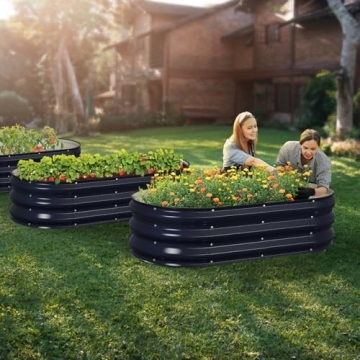 Winpull 4x2 Metal Raised Garden Bed Kit for Your Garden
