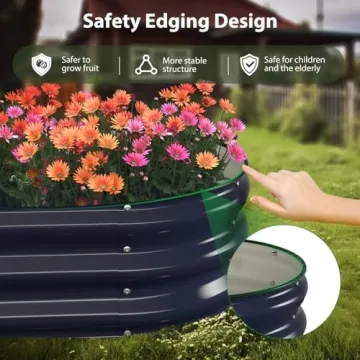 Winpull 4x2 Metal Raised Garden Bed Kit for Your Garden