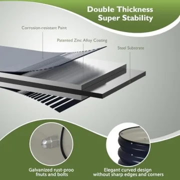 Winpull 4x2 Metal Raised Garden Bed Kit for Your Garden