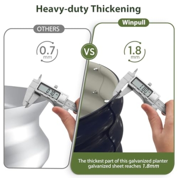 Winpull 4x2 Metal Raised Garden Bed Kit for Your Garden