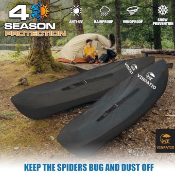 VINPATIO Waterproof Kayak Cover for Outdoor Use
