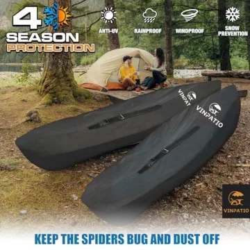VINPATIO Waterproof Kayak Cover for Outdoor Use