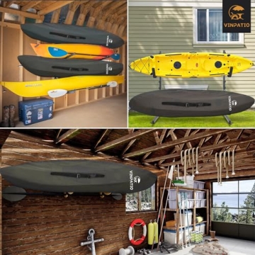 VINPATIO Waterproof Kayak Cover for Outdoor Use