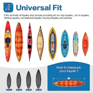 VINPATIO Waterproof Kayak Cover for Outdoor Use