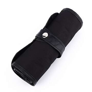 Canvas Brush Holder Pouch - Perfect Creative Storage