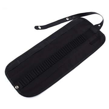 Canvas Brush Holder Pouch - Perfect Creative Storage