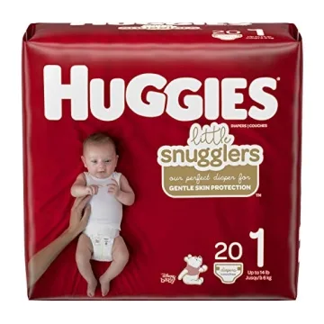 Huggies Little Snugglers Size 1 Diapers for Newborns
