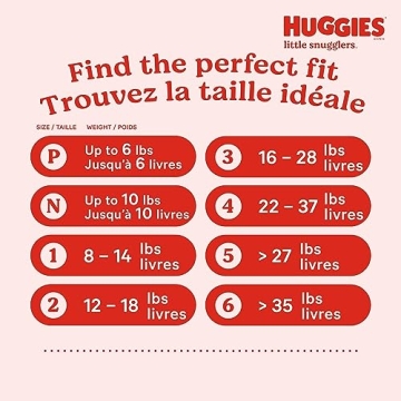 Huggies Little Snugglers Size 1 Diapers for Newborns