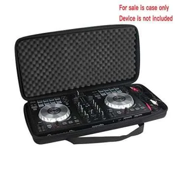 Hermitshell Travel case for Pioneer DDJ-FLX4 / DJ DDJ-SB3 / DDJ-SB2 / DDJ-400 Portable 2-channel Con...