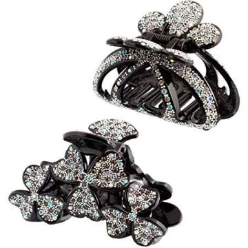 Dowarm 2650PCS Glue Fix Flat Back Crystal Rhinestones, 6 Sizes 1.5mm 2mm 2.8mm 4mm 4.8mm 6.5mm, Non Hotfix Flatback Crystals Loose Gemstones for Crafts Nail Face Art Clothes Jewels (Crystal AB)