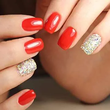 Dowarm 2650PCS Glue Fix Flat Back Crystal Rhinestones, 6 Sizes 1.5mm 2mm 2.8mm 4mm 4.8mm 6.5mm, Non Hotfix Flatback Crystals Loose Gemstones for Crafts Nail Face Art Clothes Jewels (Crystal AB)