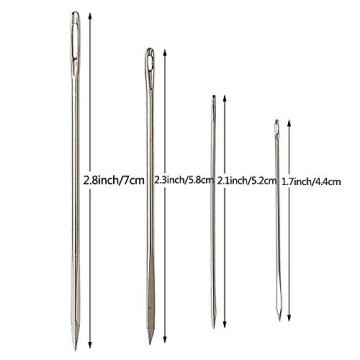 MIUSIE Needle Storage with Sharp Needles and Case