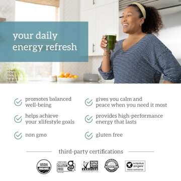 Organifi Green Juice and Red Juice Bundle - 30 Day Supply - Delicious, Refreshing Organic Superfood Supplement Powder With Antioxidants for Energy and Stress Relief Support - No GMO, Gluten, or Soy