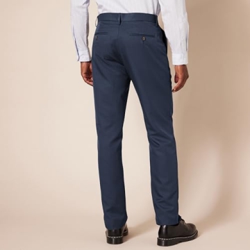 Amazon Essentials Slim-Fit Dress Pants for Men, Navy
